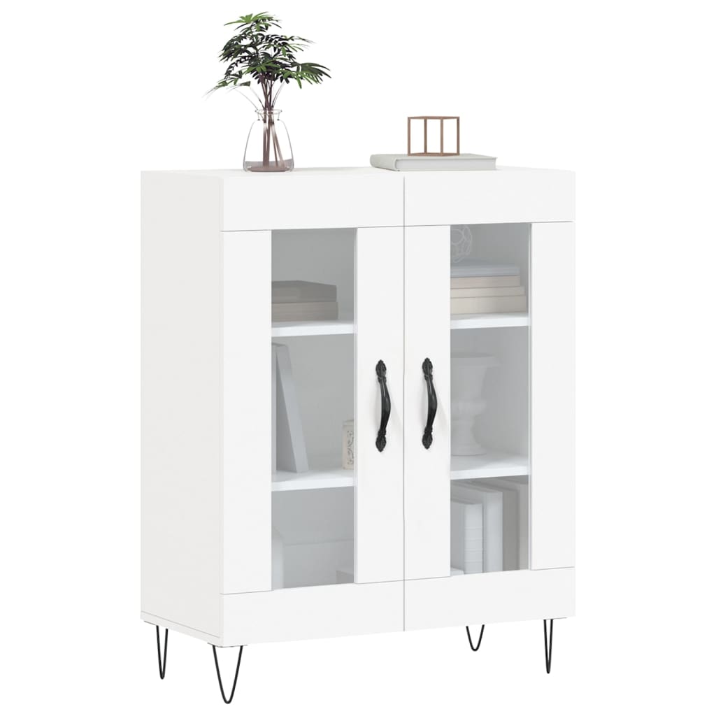 Sideboard White 69.5x34x90 cm Engineered Wood
