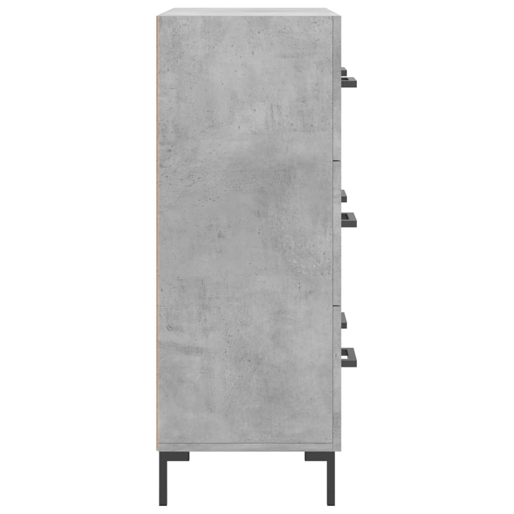 Modern Wooden Sideboard Storage Cabinet With 3 Drawers Wood Chest Of Drawers
