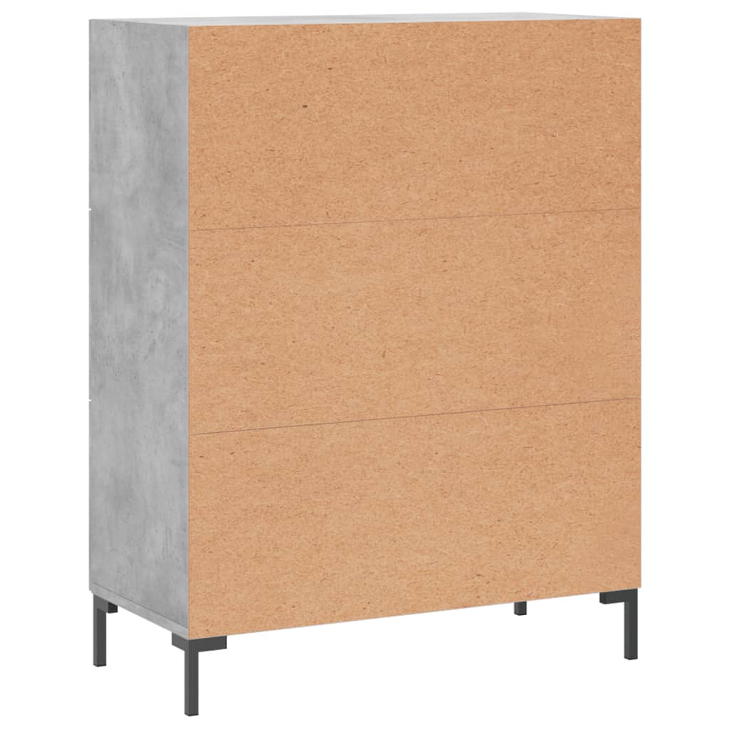 Modern Wooden Sideboard Storage Cabinet With 3 Drawers Wood Chest Of Drawers