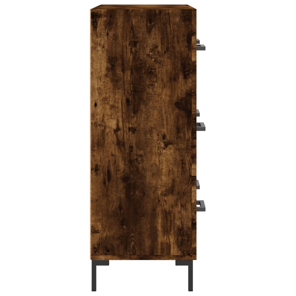 Modern Wooden Sideboard Storage Cabinet With 3 Drawers Wood Chest Of Drawers