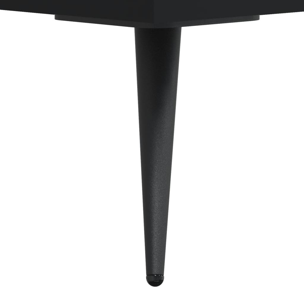 Sideboard Black 69.5x34x90 cm Engineered Wood