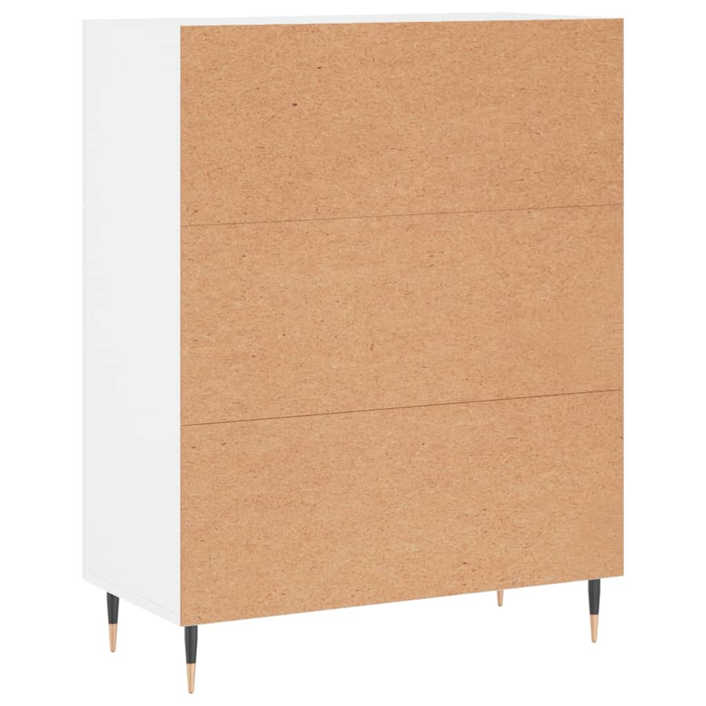 Modern Wooden Sideboard Storage Cabinet Unit With 1 Door & 3 Drawers Wood