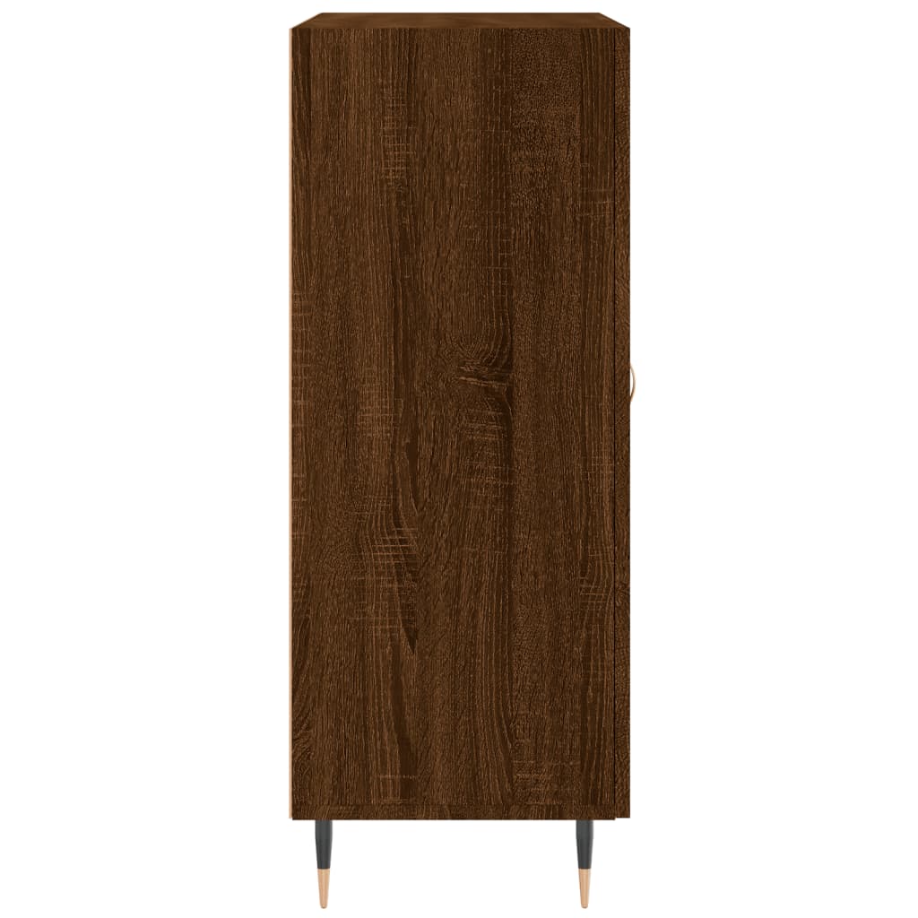 Modern Wooden Sideboard Storage Cabinet Unit With 1 Door & 3 Drawers Wood