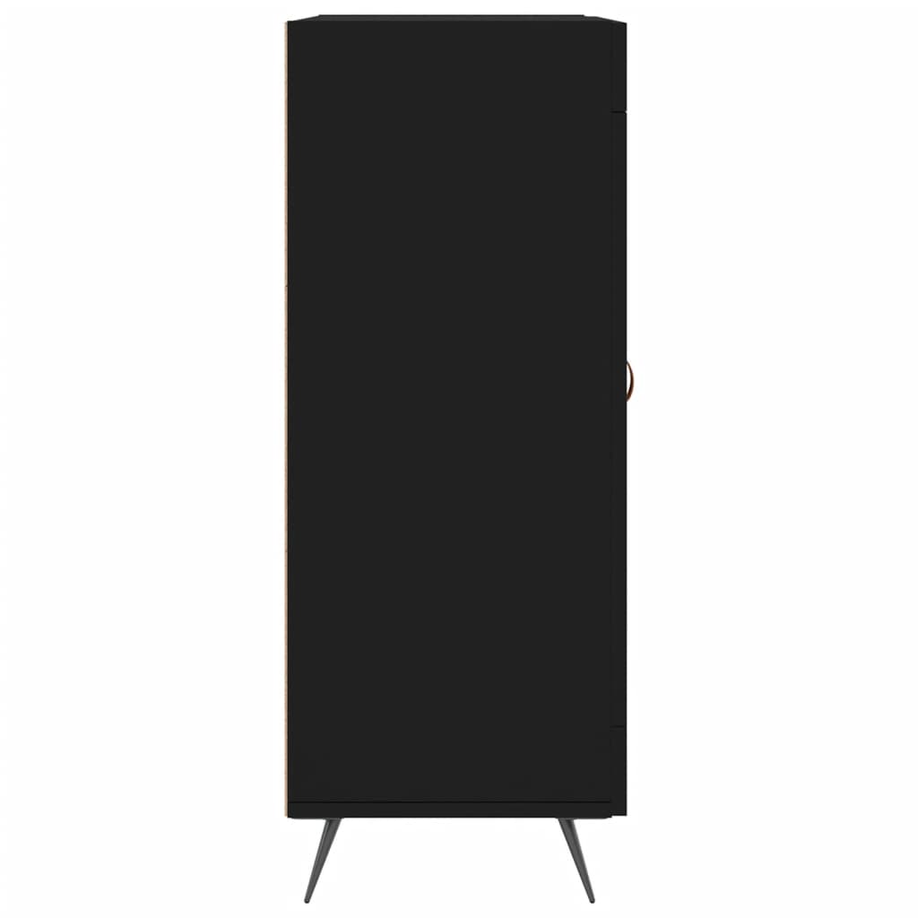Sideboard Black 69.5x34x90 cm Engineered Wood