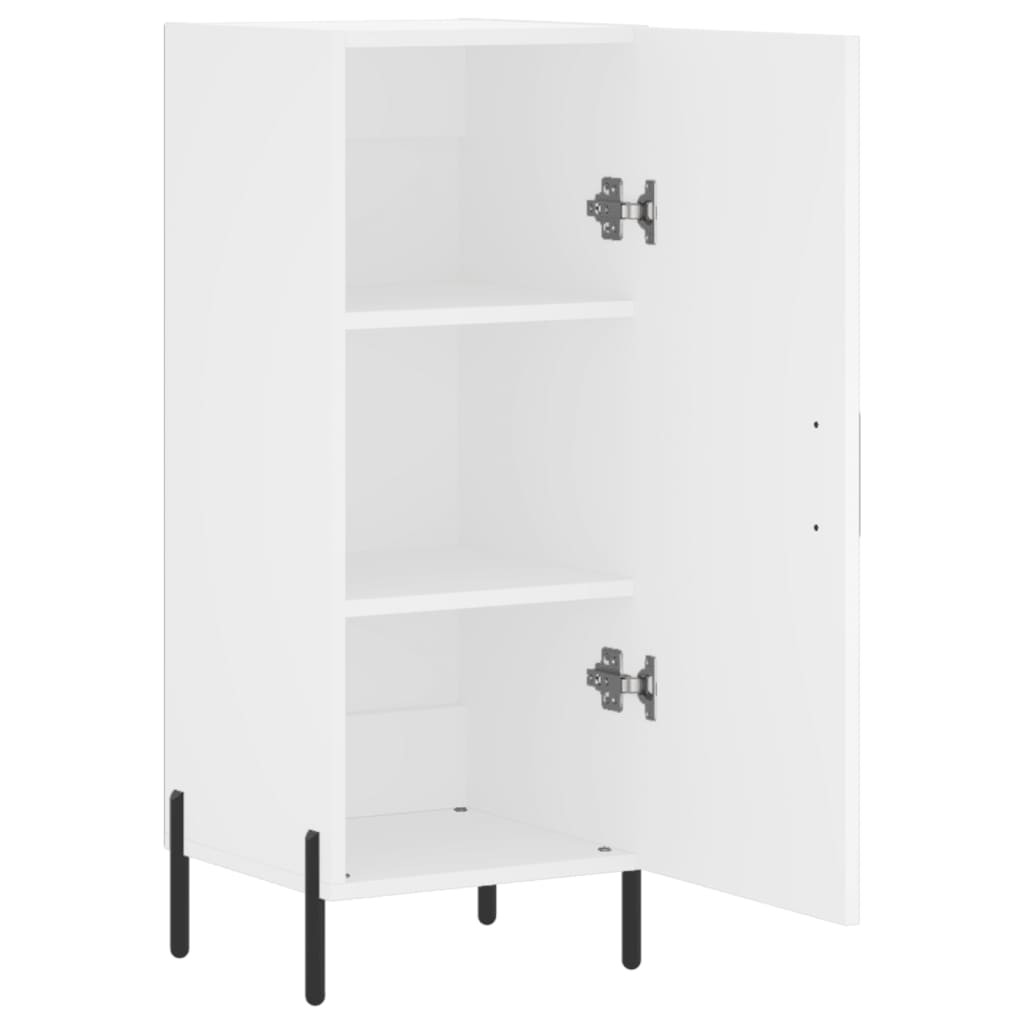 Sideboard White 34.5x34x90 cm Engineered Wood