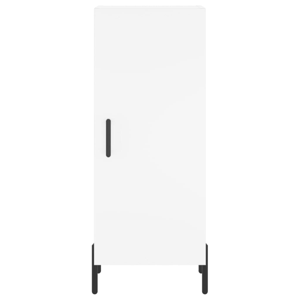Sideboard White 34.5x34x90 cm Engineered Wood