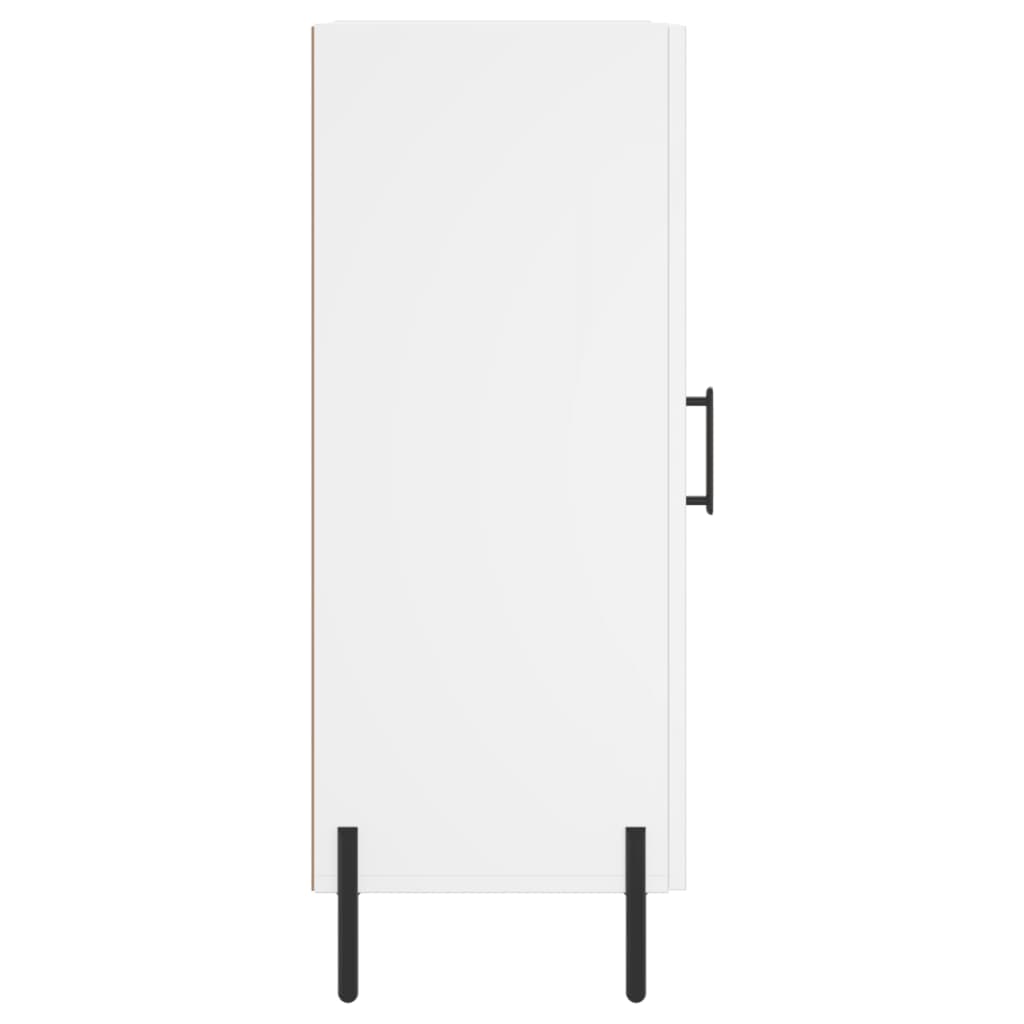 Sideboard White 34.5x34x90 cm Engineered Wood