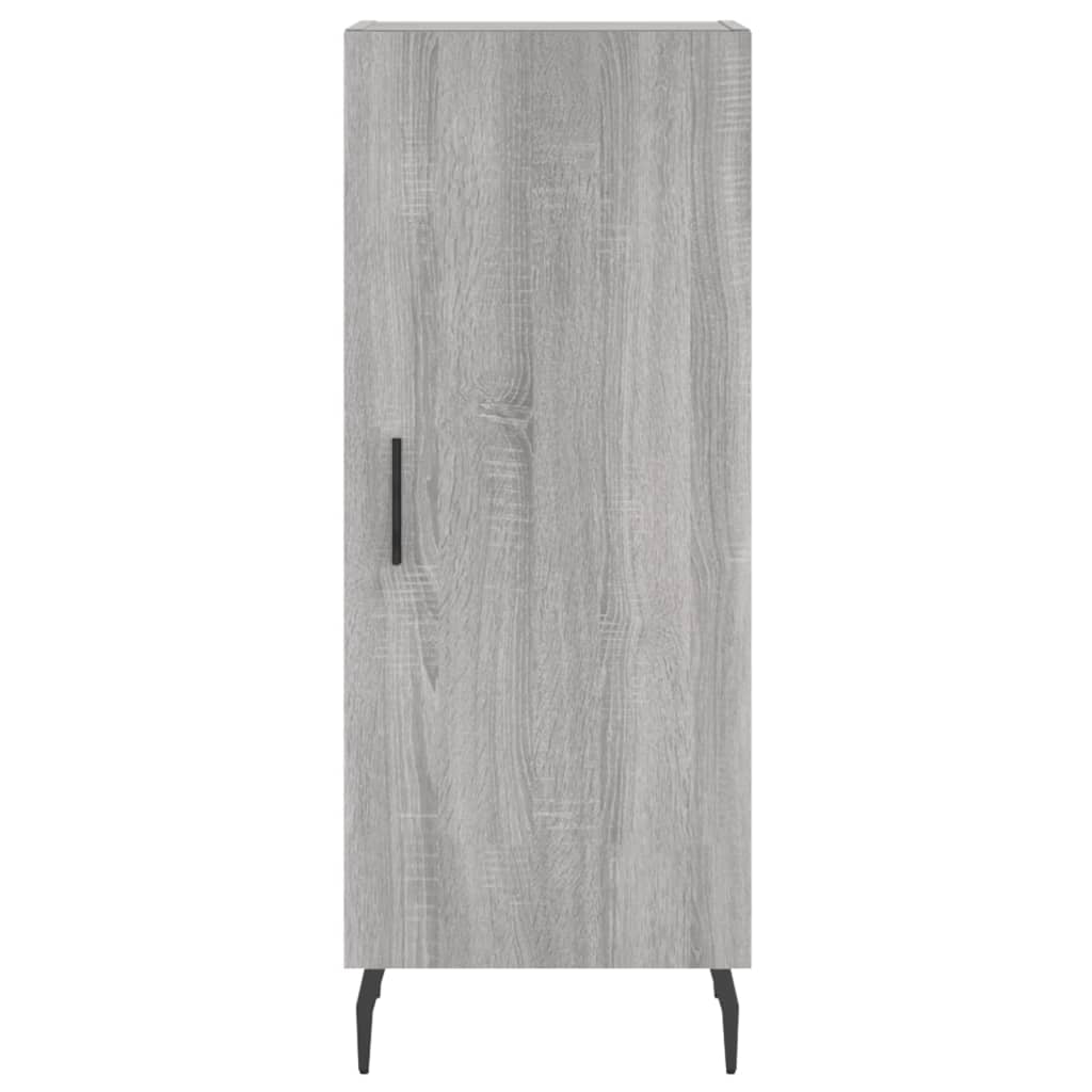 Sideboard Grey Sonoma 34.5x34x90 cm Engineered Wood
