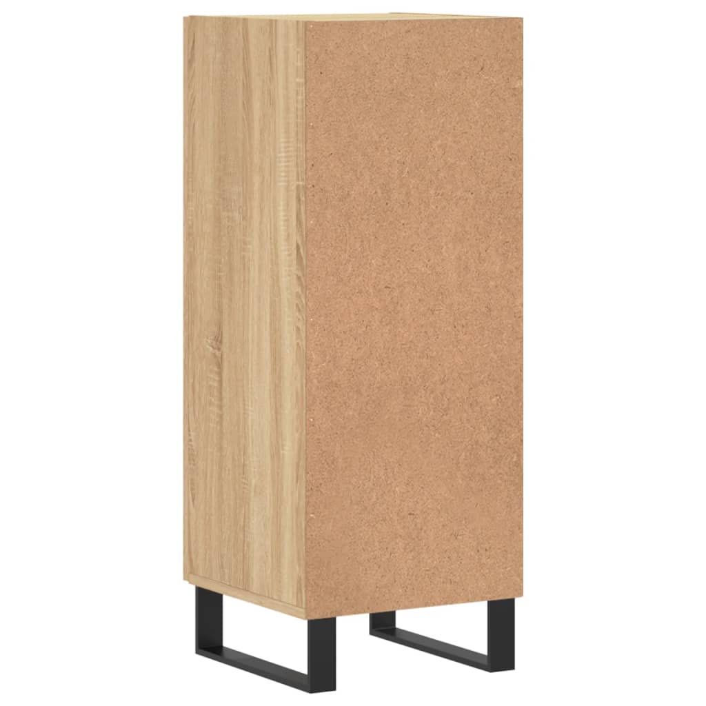 Sideboard Sonoma Oak 34.5x34x90 cm Engineered Wood