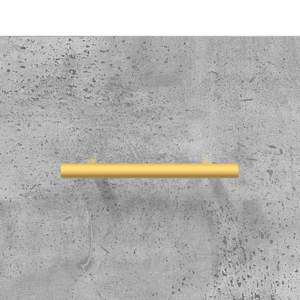 Sideboard Concrete Grey 34.5x34x90 cm Engineered Wood