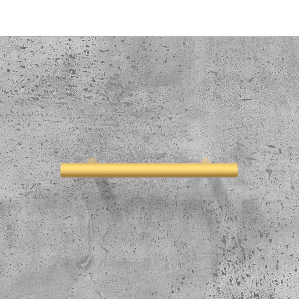 Sideboard Concrete Grey 34.5x34x90 cm Engineered Wood