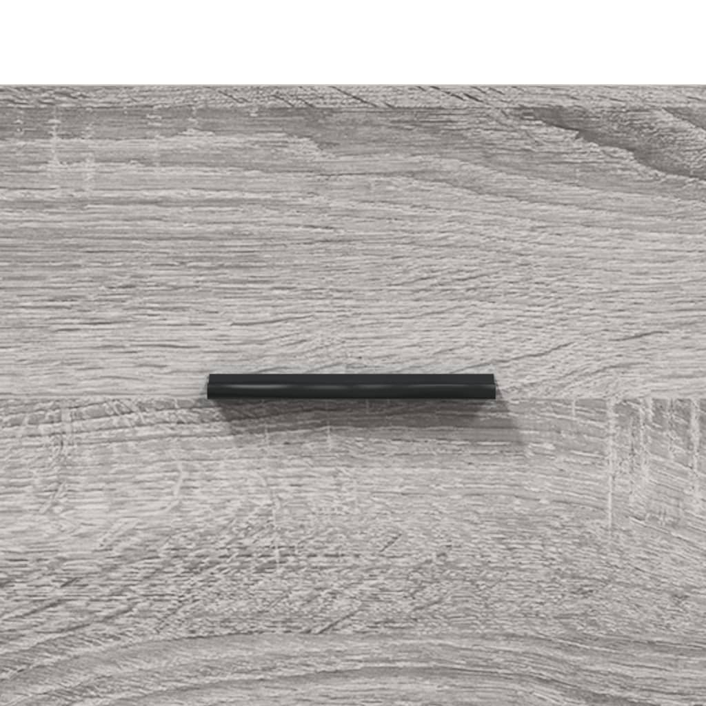 Sideboard Grey Sonoma 34.5x34x90 cm Engineered Wood
