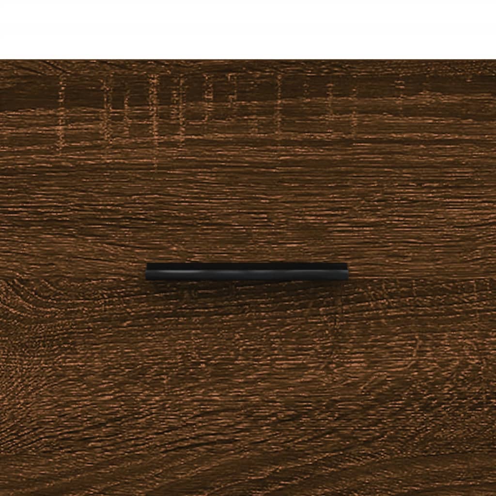 Sideboard Brown Oak 34.5x34x90 cm Engineered Wood