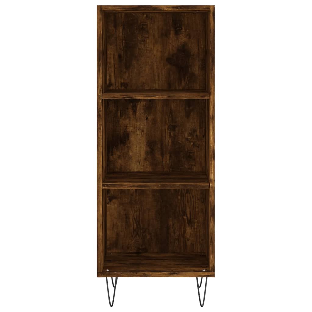 Sideboard Smoked Oak 34.5x32.5x90 cm Engineered Wood