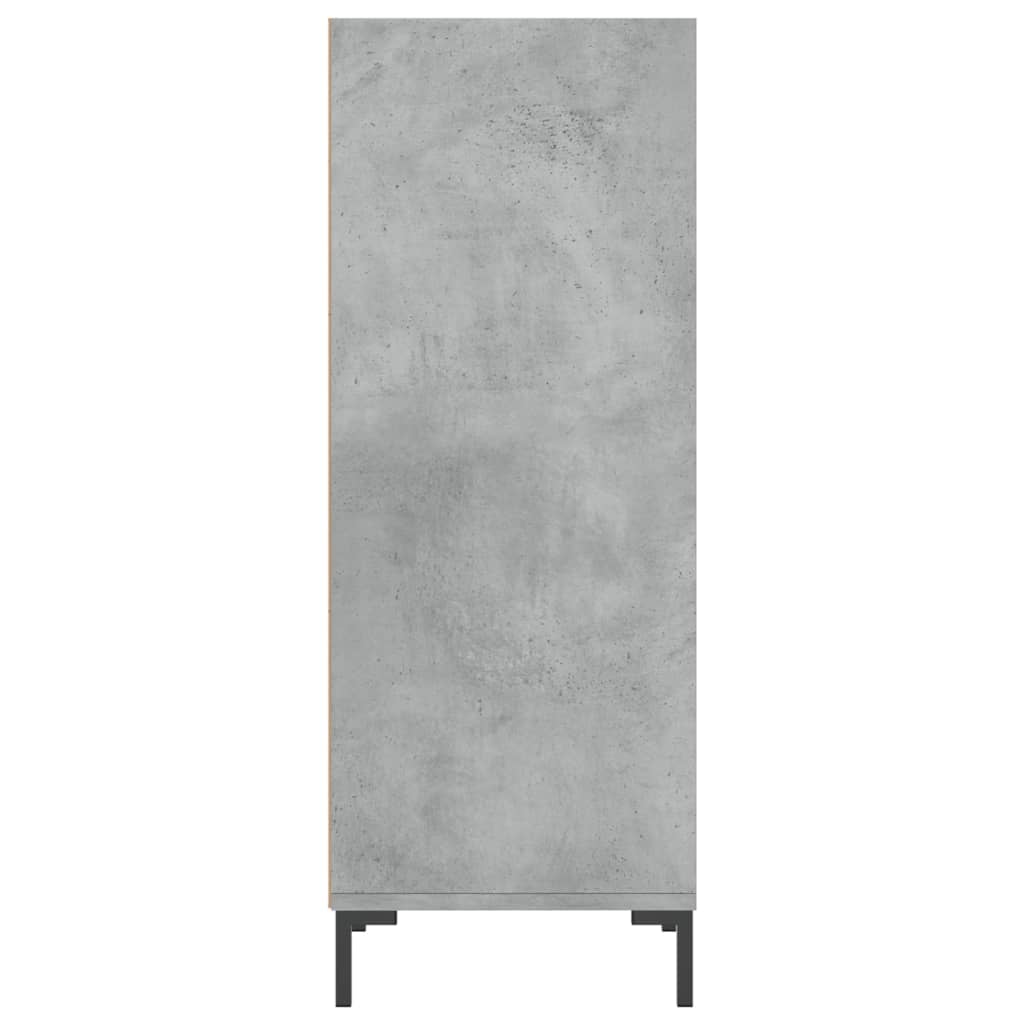Sideboard Concrete Grey 34.5x32.5x90 cm Engineered Wood