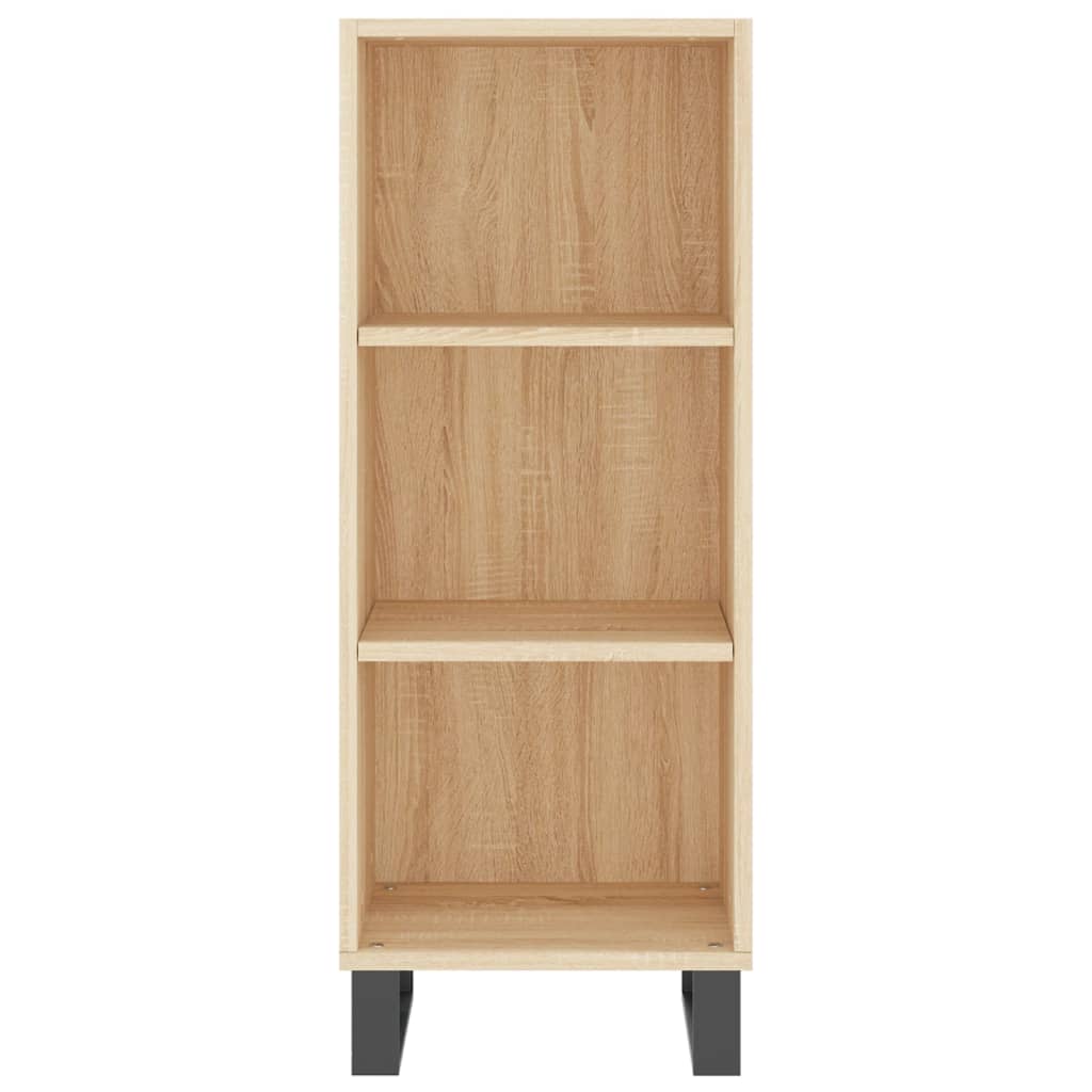 Sideboard Sonoma Oak 34.5x32.5x90 cm Engineered Wood