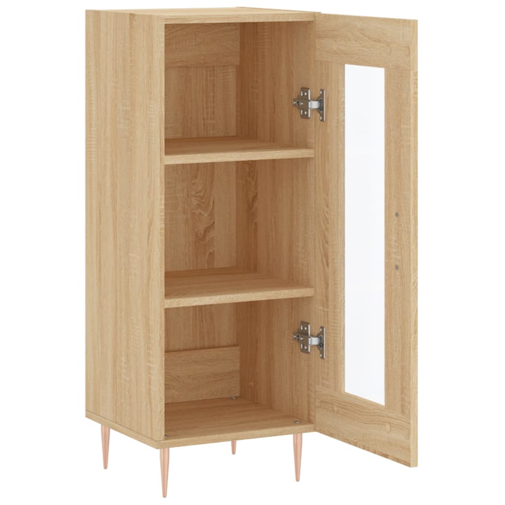 Sideboard Sonoma Oak 34.5x34x90 cm Engineered Wood