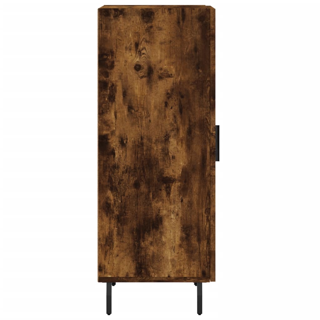 Sideboard Smoked Oak 34.5x34x90 cm Engineered Wood