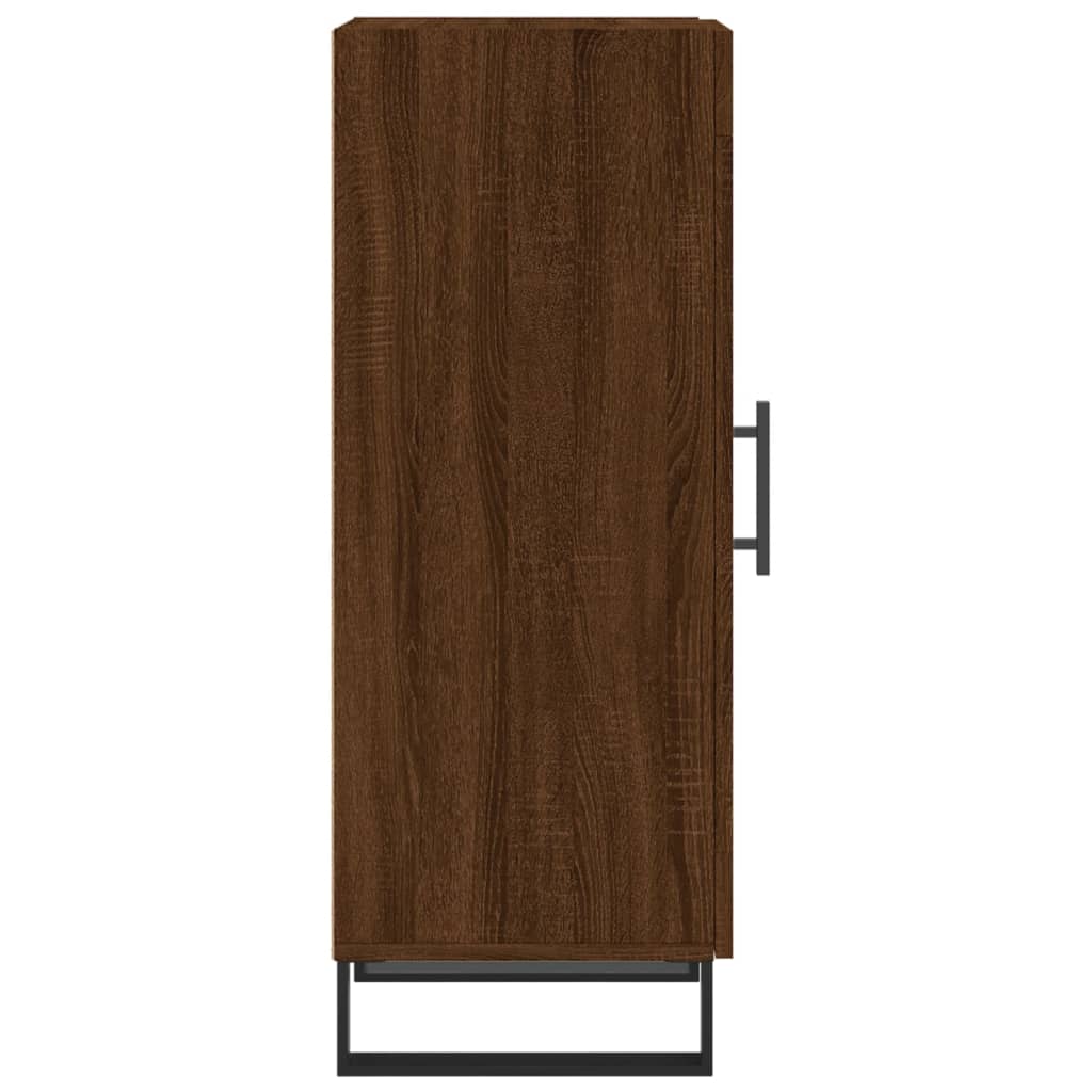 Sideboard Brown Oak 34.5x34x90 cm Engineered Wood