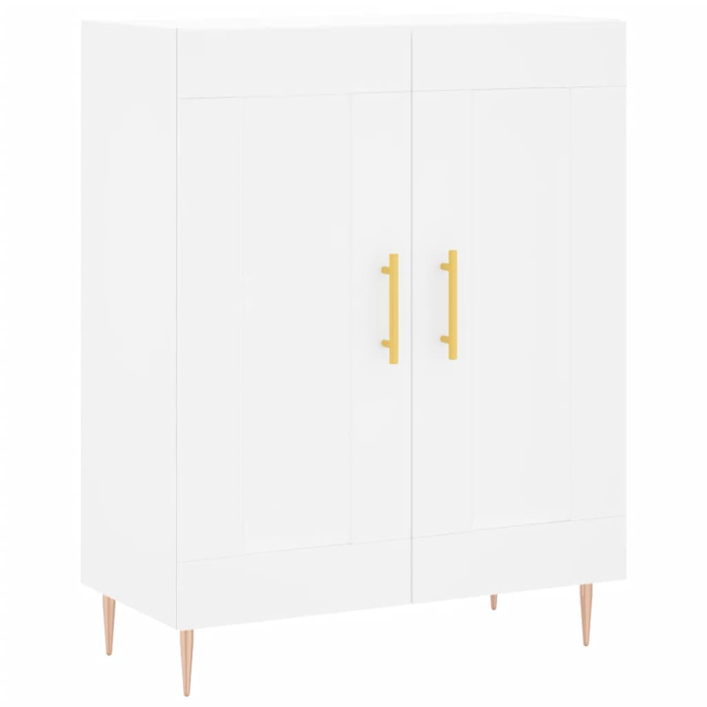 Sideboard White 69.5x34x90 cm Engineered Wood