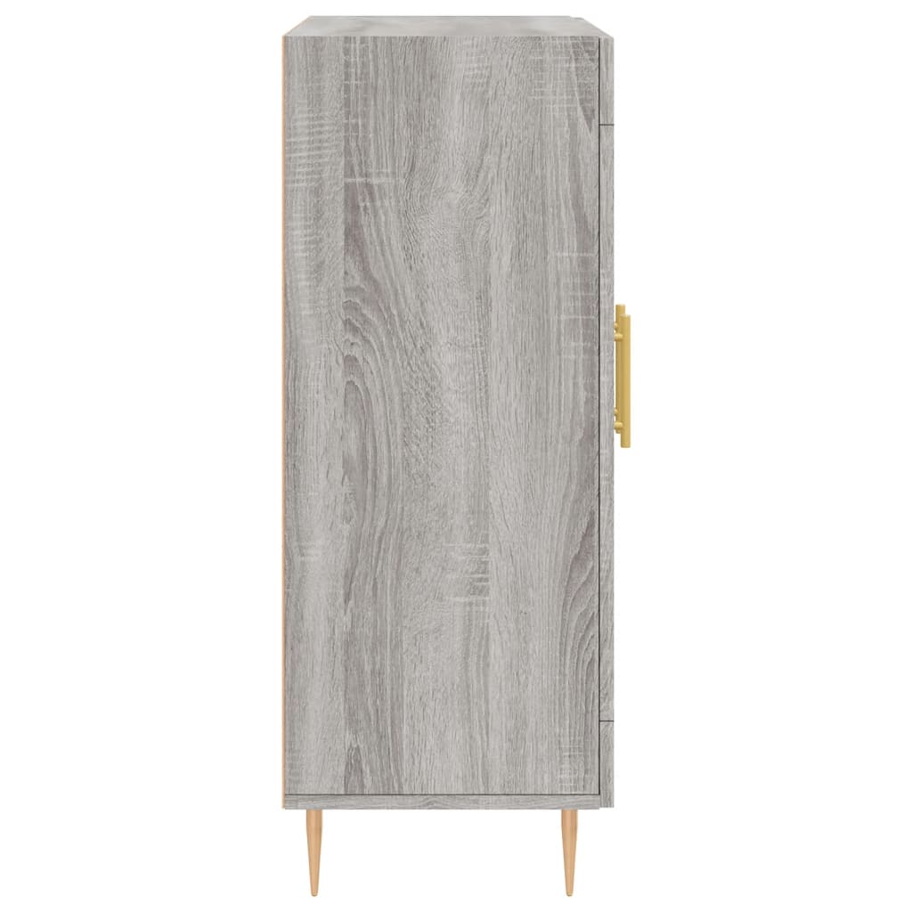 Sideboard Grey Sonoma 69.5x34x90 cm Engineered Wood