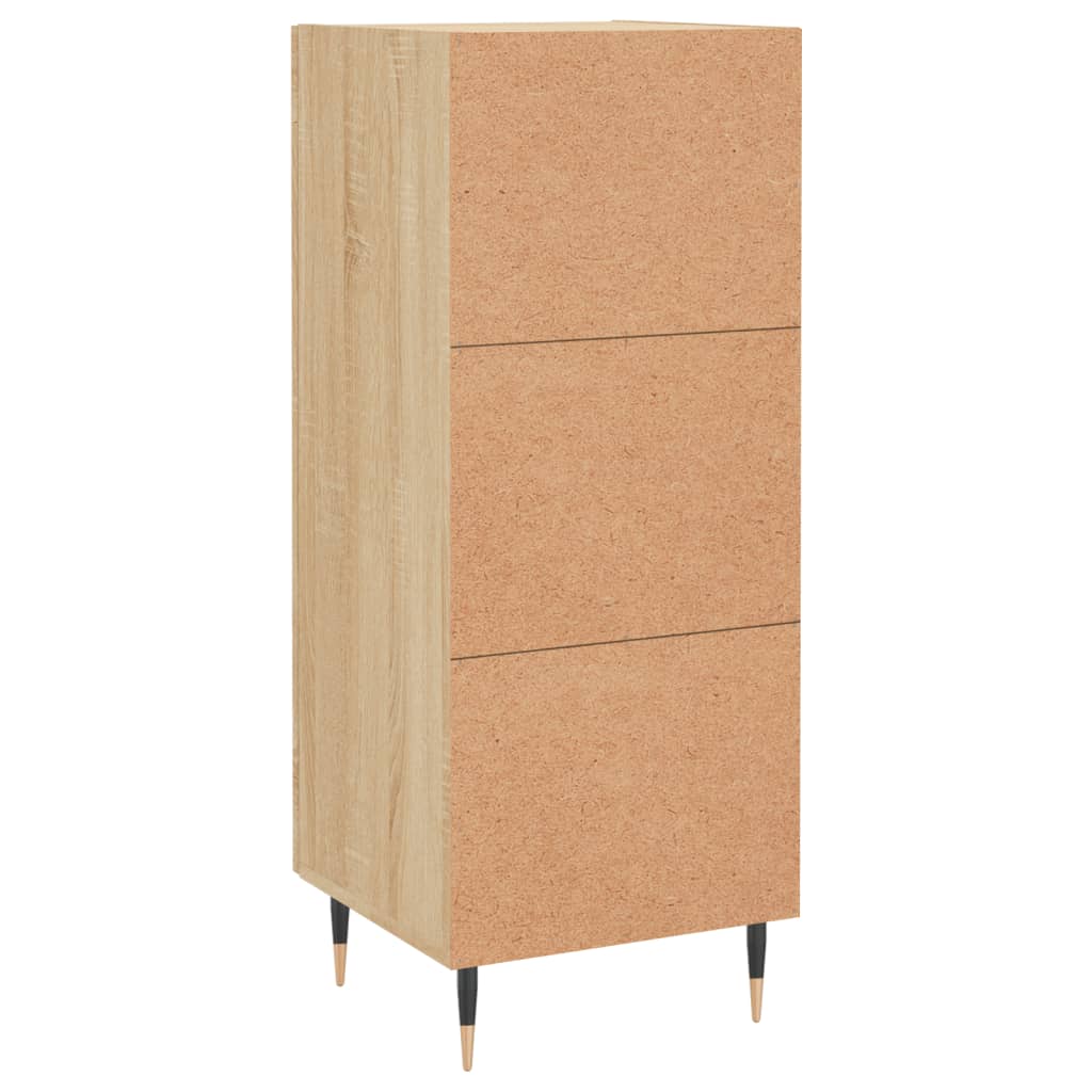 Sideboard Sonoma Oak 34.5x34x90 cm Engineered Wood