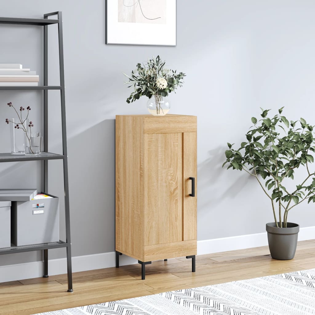 Sideboard Sonoma Oak 34.5x34x90 cm Engineered Wood