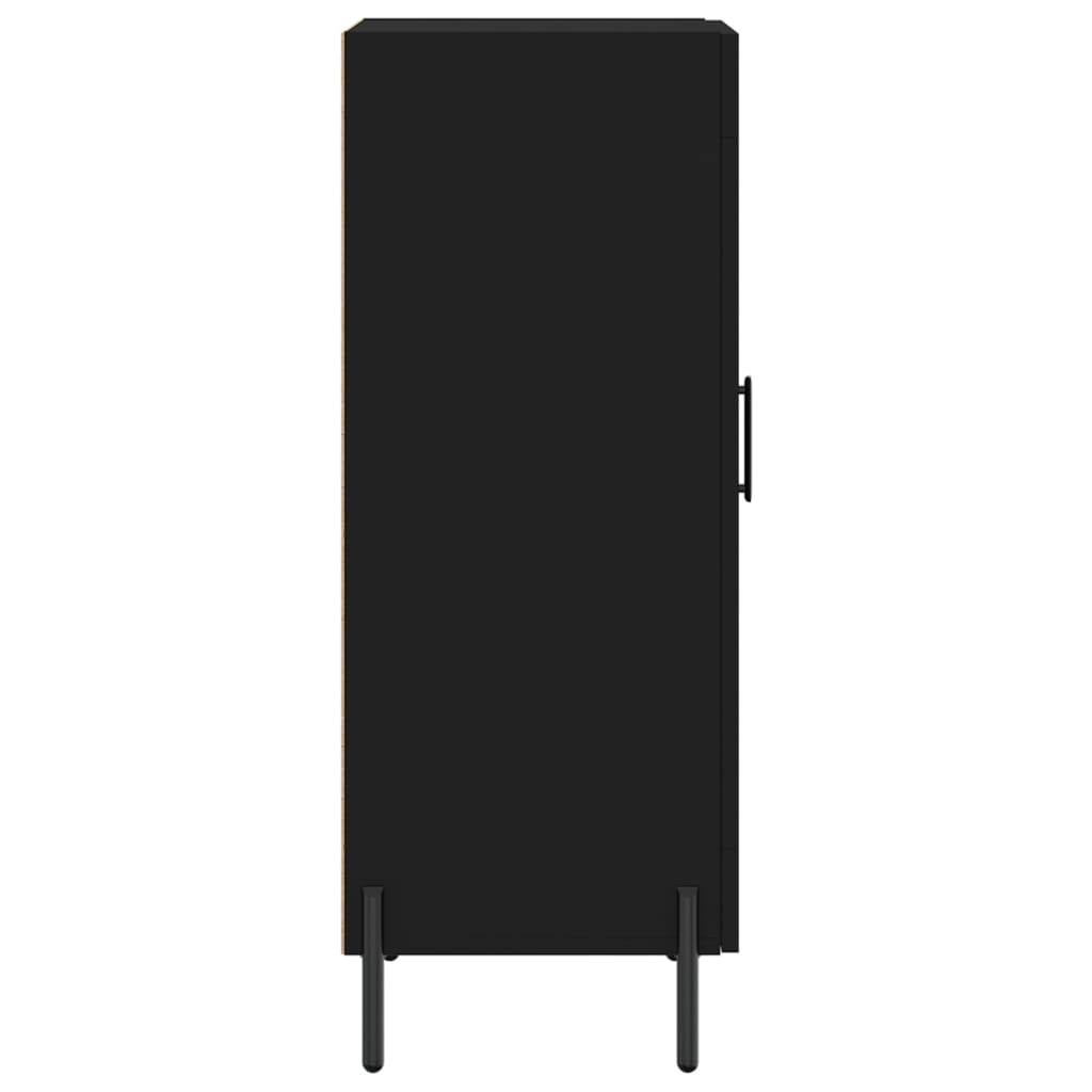 Sideboard Black 34.5x34x90 cm Engineered Wood