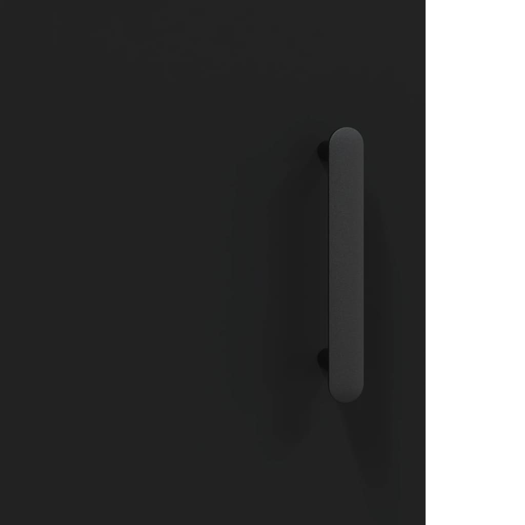 Sideboard Black 34.5x34x90 cm Engineered Wood
