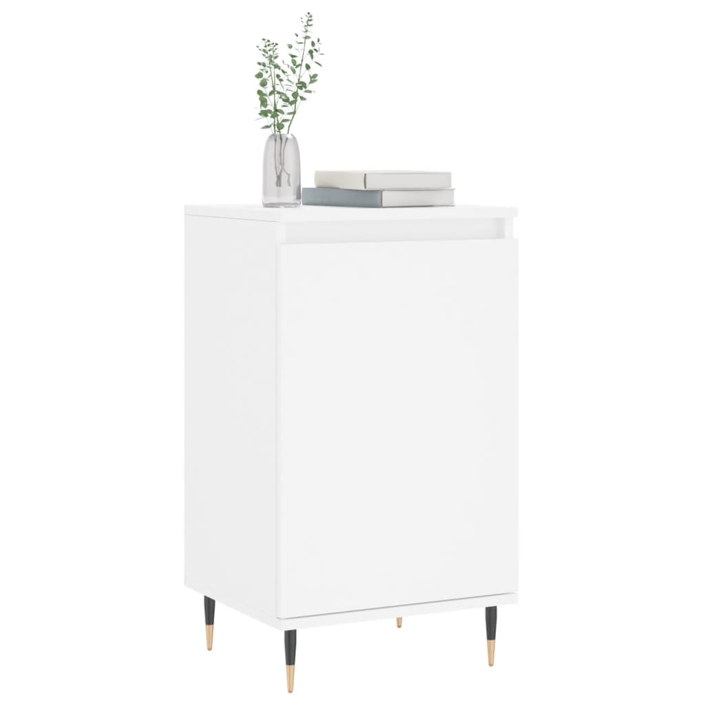 Sideboard White 40x35x70 cm Engineered Wood