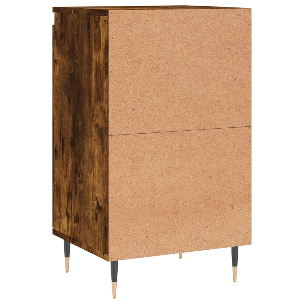 Sideboard Smoked Oak 40x35x70 cm Engineered Wood