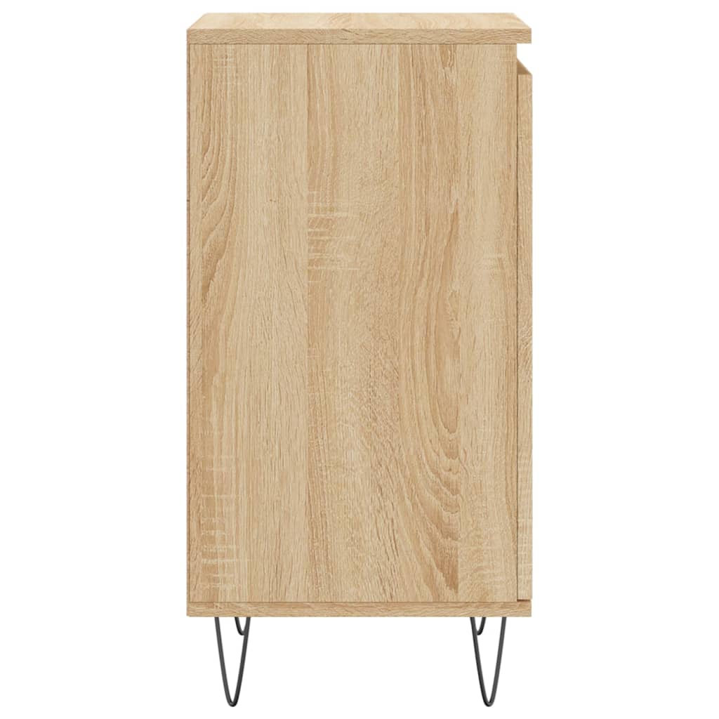 Sideboards 2 pcs Sonoma Oak 40x35x70 cm Engineered Wood