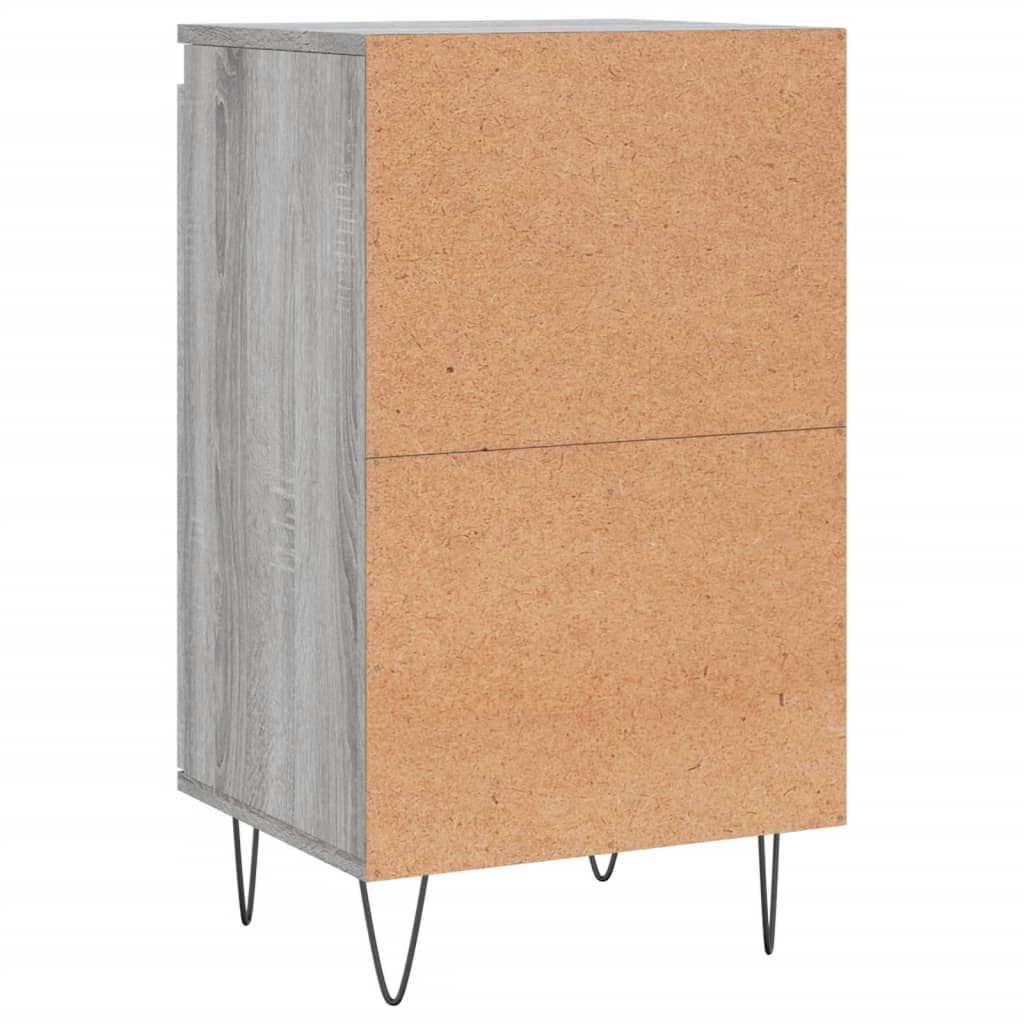 Sideboards 2 pcs Grey Sonoma 40x35x70 cm Engineered Wood