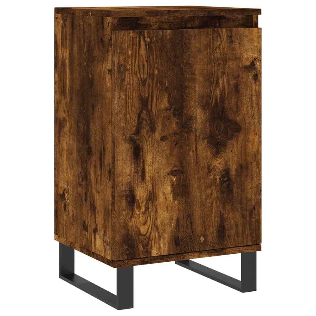 Sideboards 2 pcs Smoked Oak 40x35x70 cm Engineered Wood
