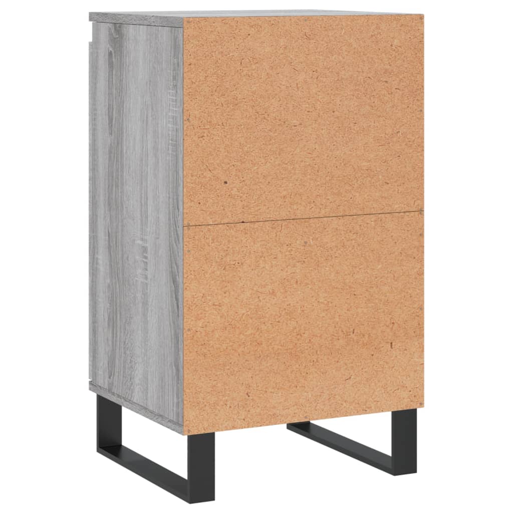Sideboards 2 pcs Grey Sonoma 40x35x70 cm Engineered Wood