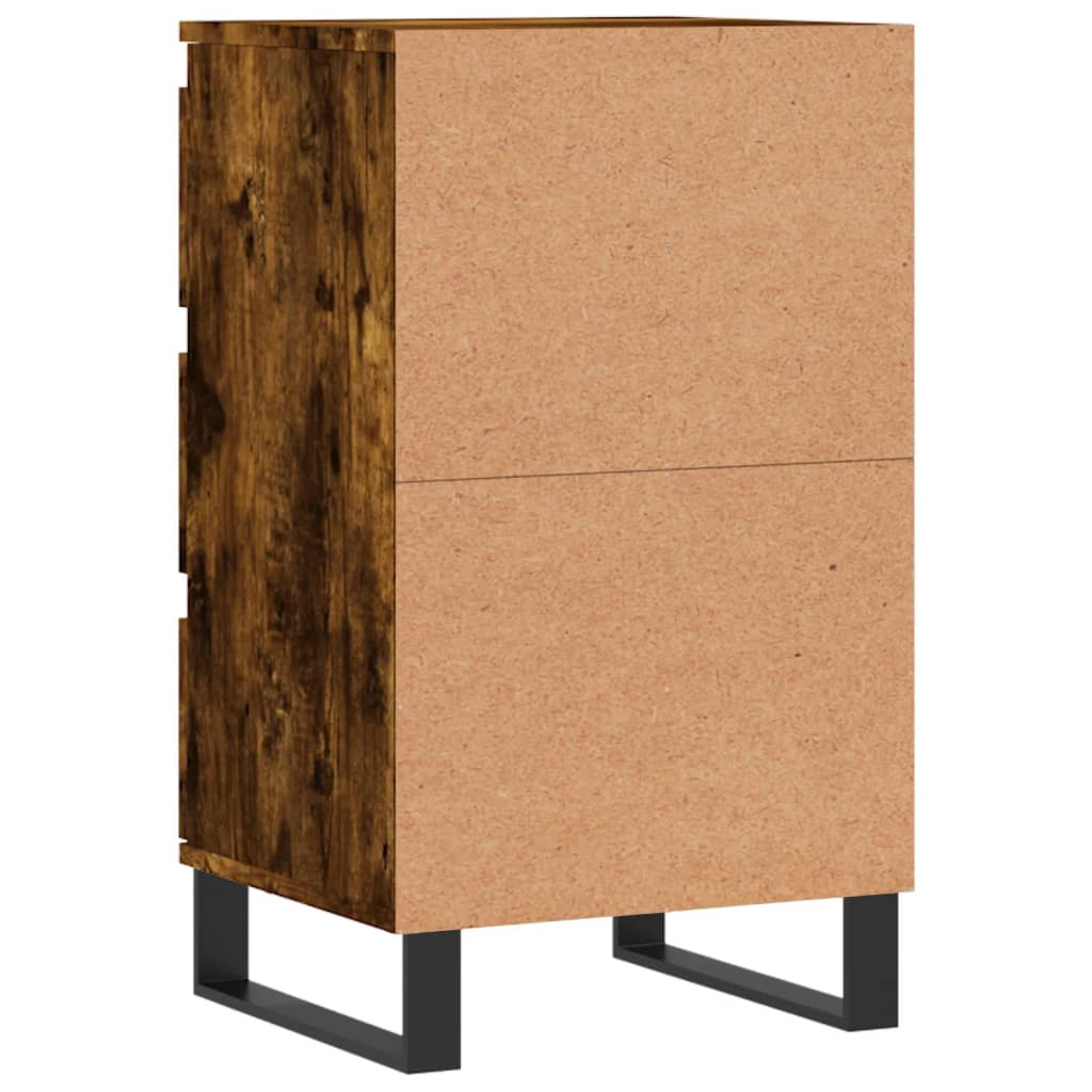 Sideboard Smoked Oak 40x35x70 cm Engineered Wood