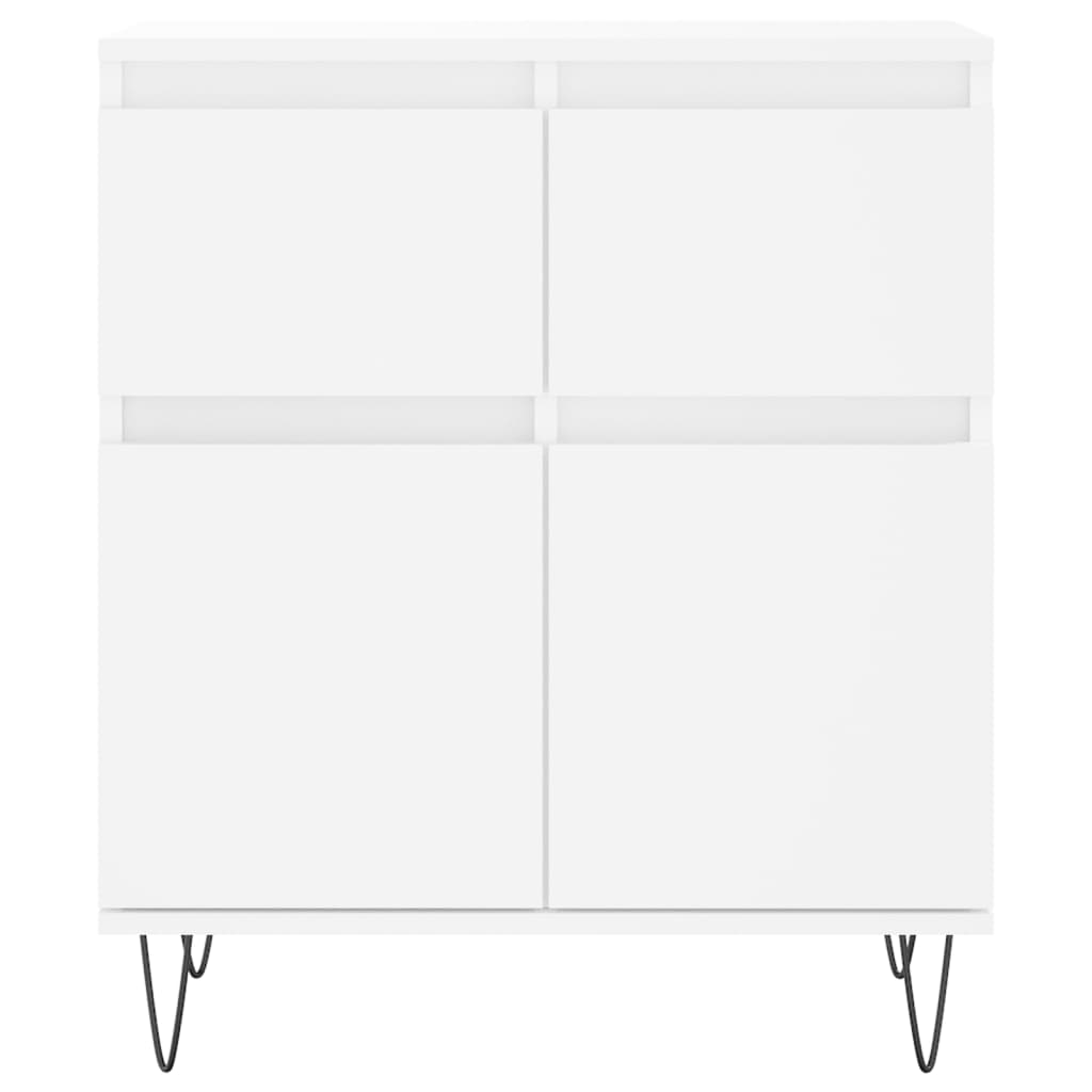 Sideboard White 60x35x70 cm Engineered Wood