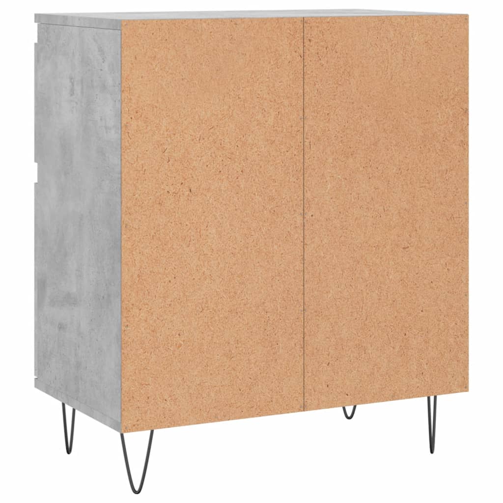 Sideboard Concrete Grey 60x35x70 cm Engineered Wood