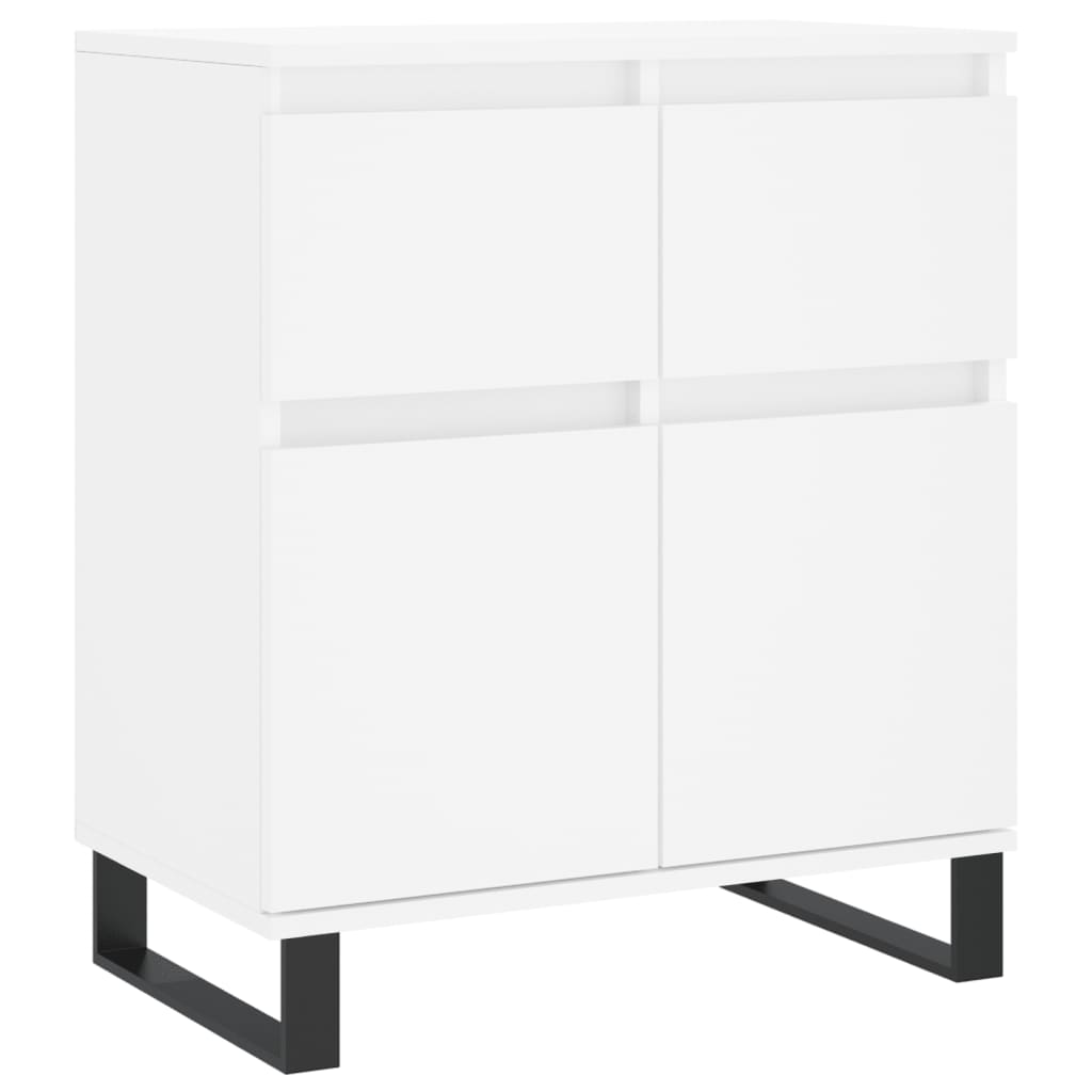 Sideboard White 60x35x70 cm Engineered Wood
