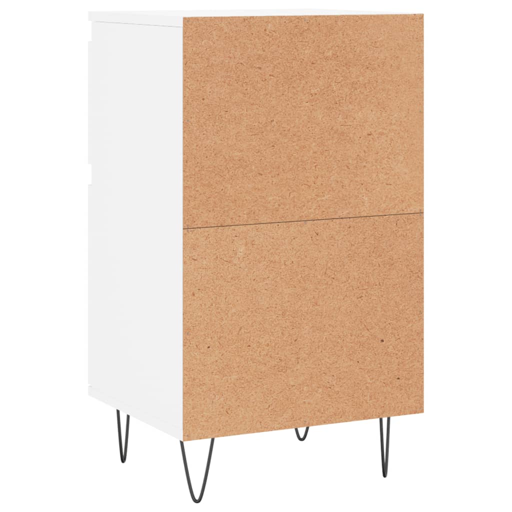 Sideboard White 40x35x70 cm Engineered Wood