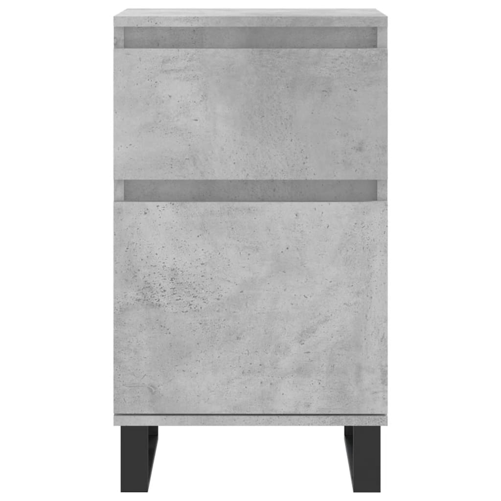 Sideboard Concrete Grey 40x35x70 cm Engineered Wood