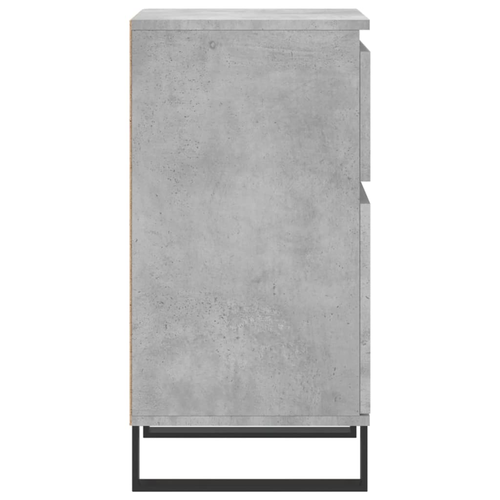 Sideboard Concrete Grey 40x35x70 cm Engineered Wood