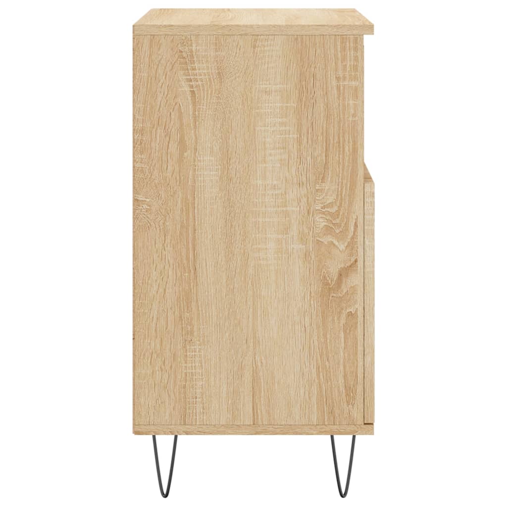 Sideboard Sonoma Oak 60x35x70 cm Engineered Wood