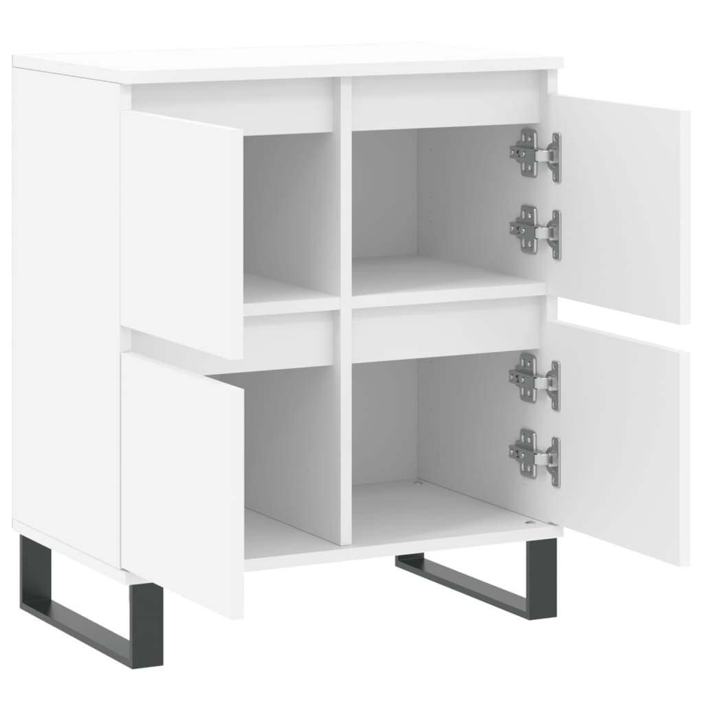 Sideboard White 60x35x70 cm Engineered Wood