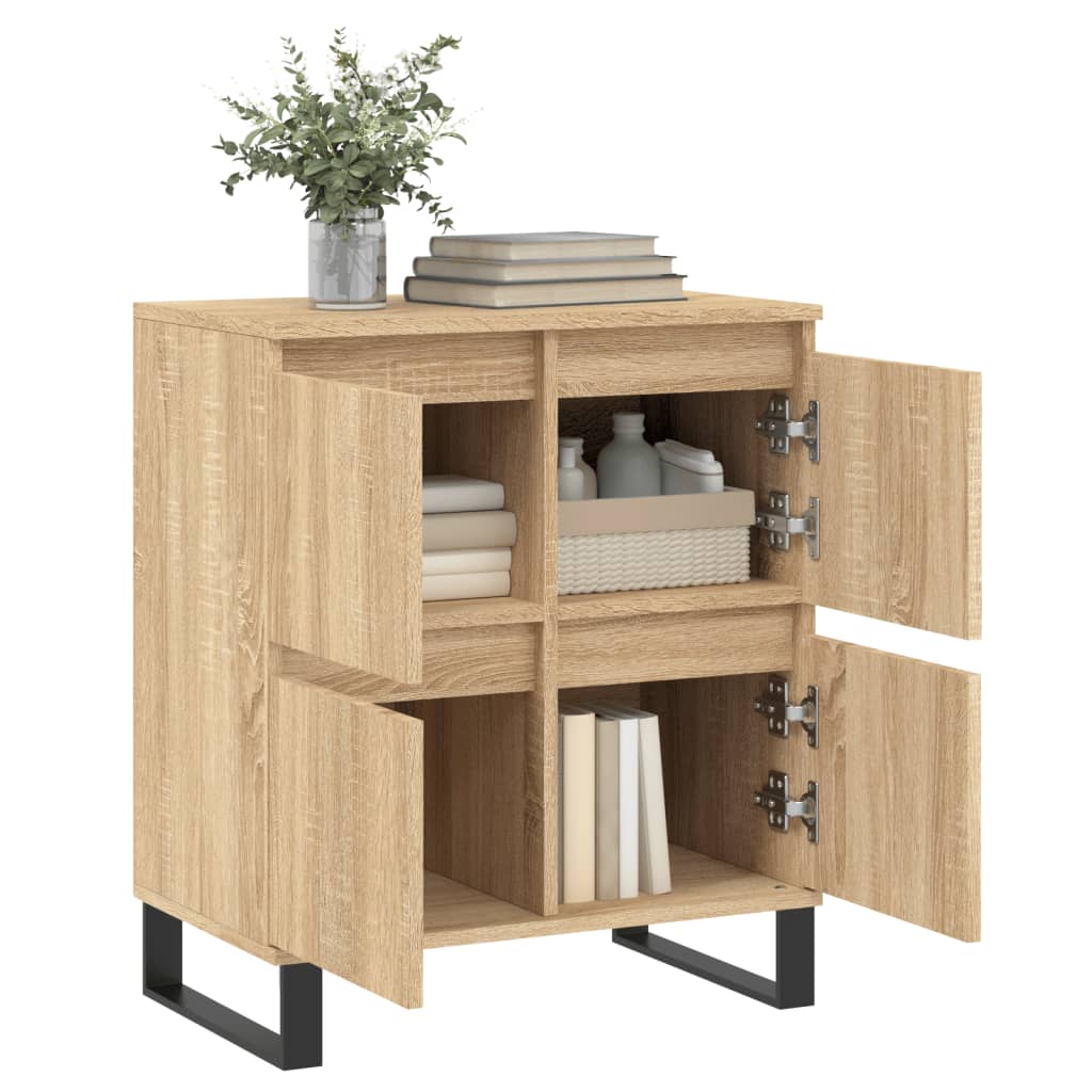 Sideboard Sonoma Oak 60x35x70 cm Engineered Wood
