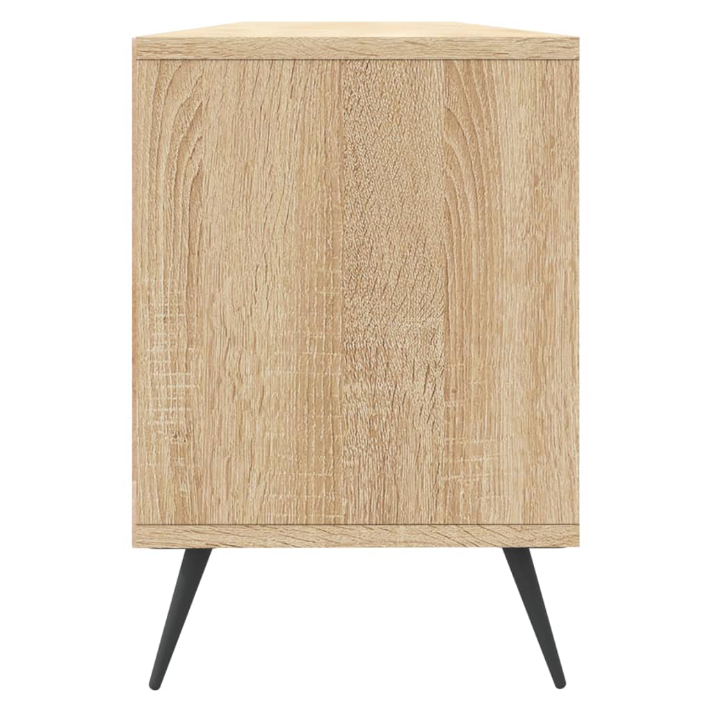 Modern Wooden 59 Inch TV Tele Stand Unit Cabinet With Open Storage & 3 Drawers