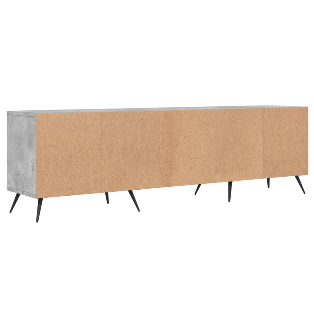 Modern Wooden 59 Inch TV Tele Stand Unit Cabinet With Open Storage & 3 Drawers