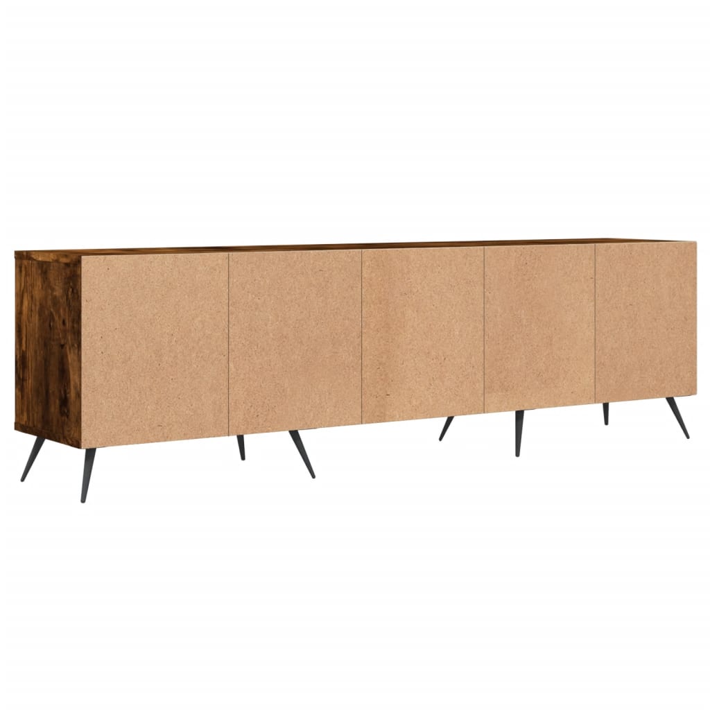 Modern Wooden 59 Inch TV Tele Stand Unit Cabinet With Open Storage & 3 Drawers