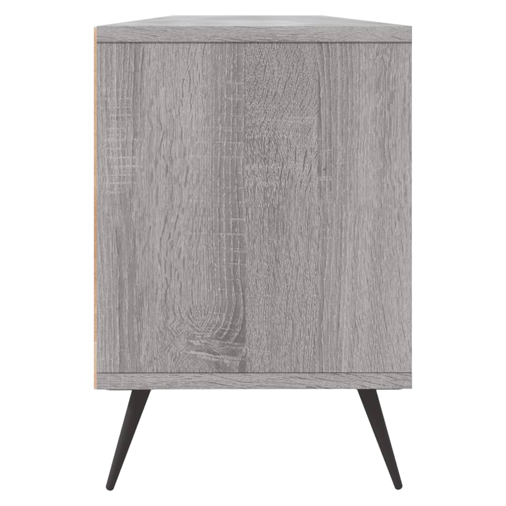 TV Cabinet Grey Sonoma 150x30x44.5 cm Engineered Wood