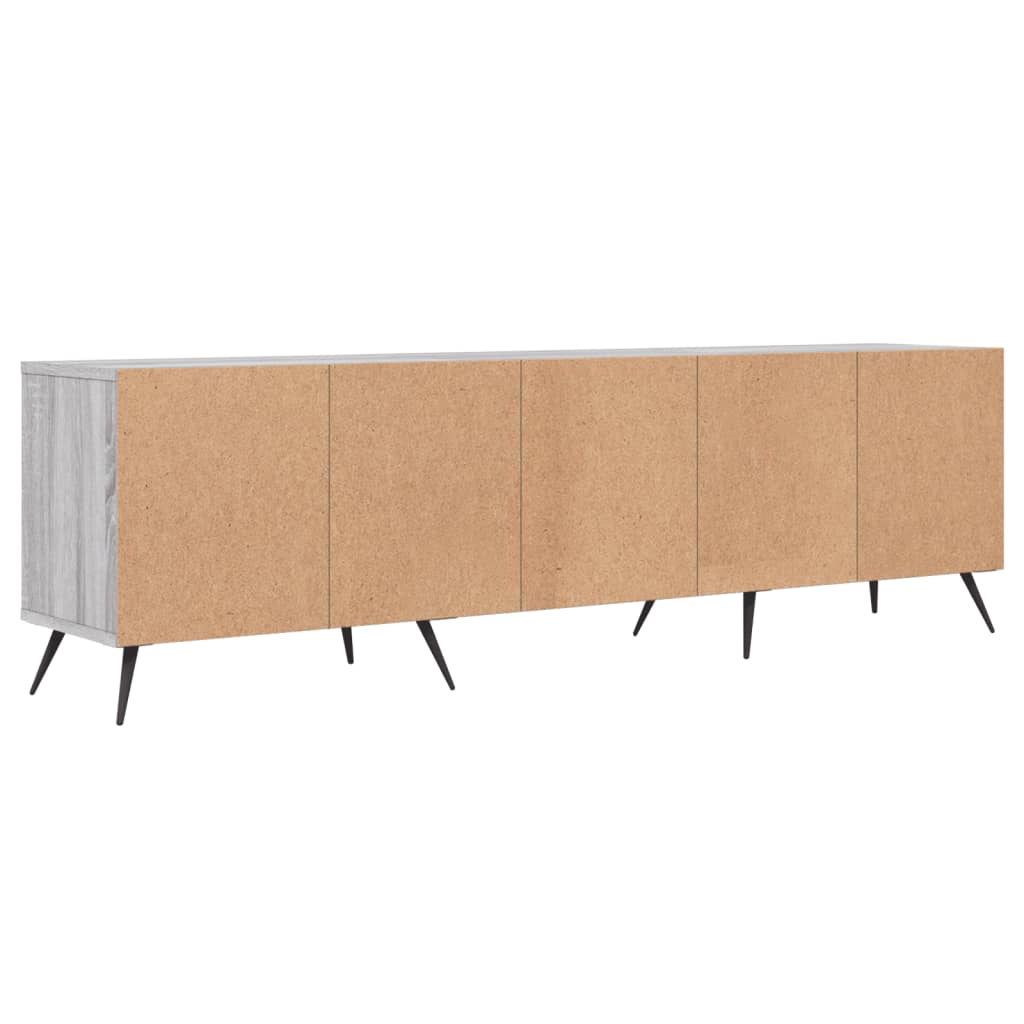 TV Cabinet Grey Sonoma 150x30x44.5 cm Engineered Wood